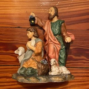 Avon Blessed Visitors porcelain shepherds